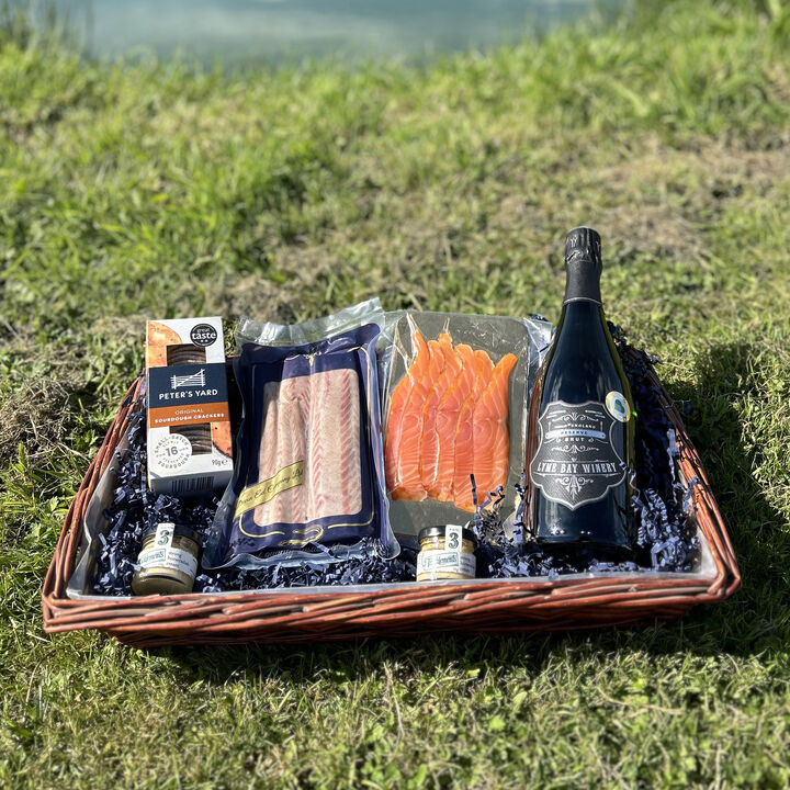 Smoked Eel &amp; Salmon Christmas Hamper 2